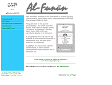 Tablet Screenshot of al-funun.org